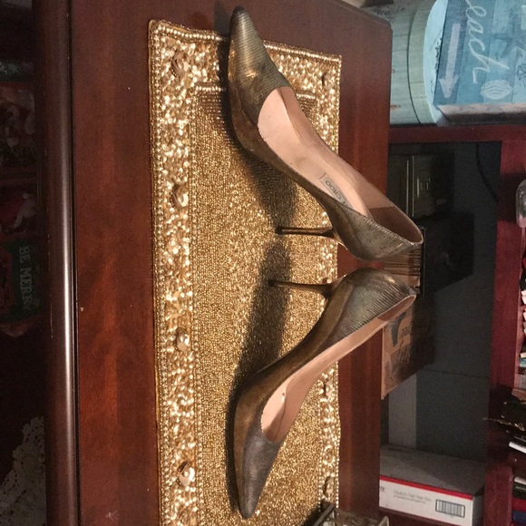 Metallic bronze Jimmy Choo - Picture 2 of 6